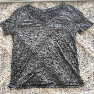 American Eagle Outfitters Gray Top